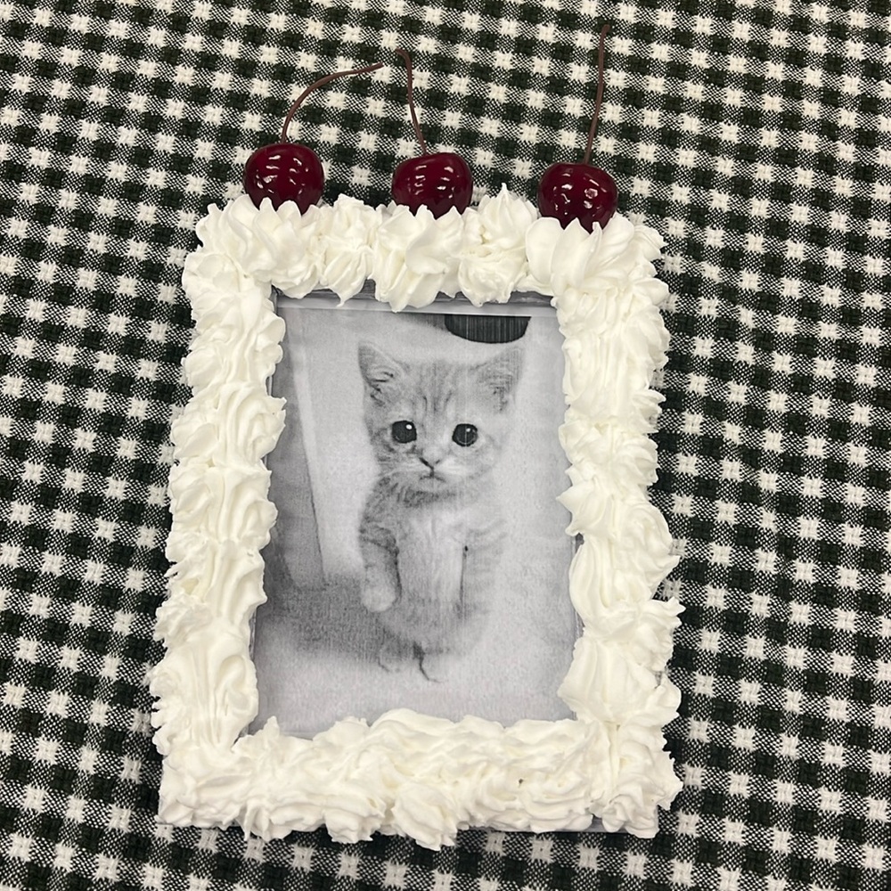 Handmade cake frame